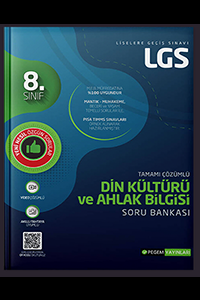 LGS 8. Sınıf Din Kültürü ve Ahlak Bilgisi Soru Bankası, Pegem Akademi Yayınları