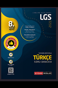 LGS 8. Sınıf Türkçe Soru Bankası, Pegem Akademi Yayınları