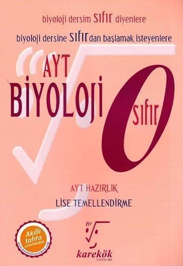 AYT Sıfır Biyoloji Karekök Yayınları 