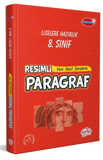 8. Sınıf Resimli Yeni Nesil Sorularla Paragraf Editör Yayınevi