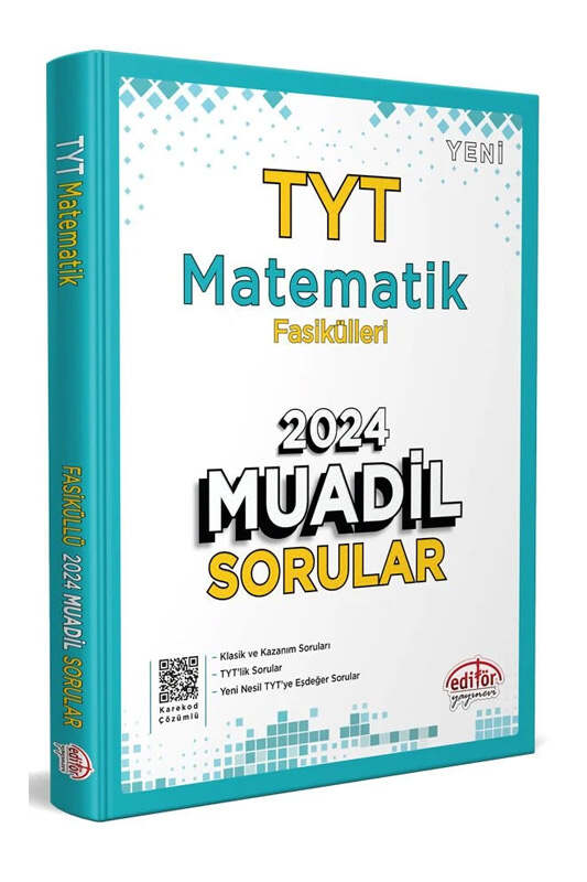 2024 TYT Matematik Fasikülleri Muadil Sorular Editör Yayınevi 