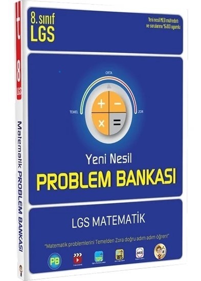 8.Sınıf LGS Matematik Problem Bankası Tonguç Akademi 