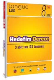 8. Sınıf LGS Hedefim Derece Denemeleri Tonguç Akademi 