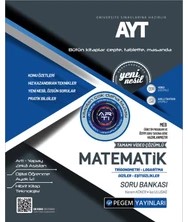 2024 AYT Matematik Trigonometri-Logaritma-Diziler-Eşitsizlikler Soru Bankası Pegem Akademi Yayıncılık 