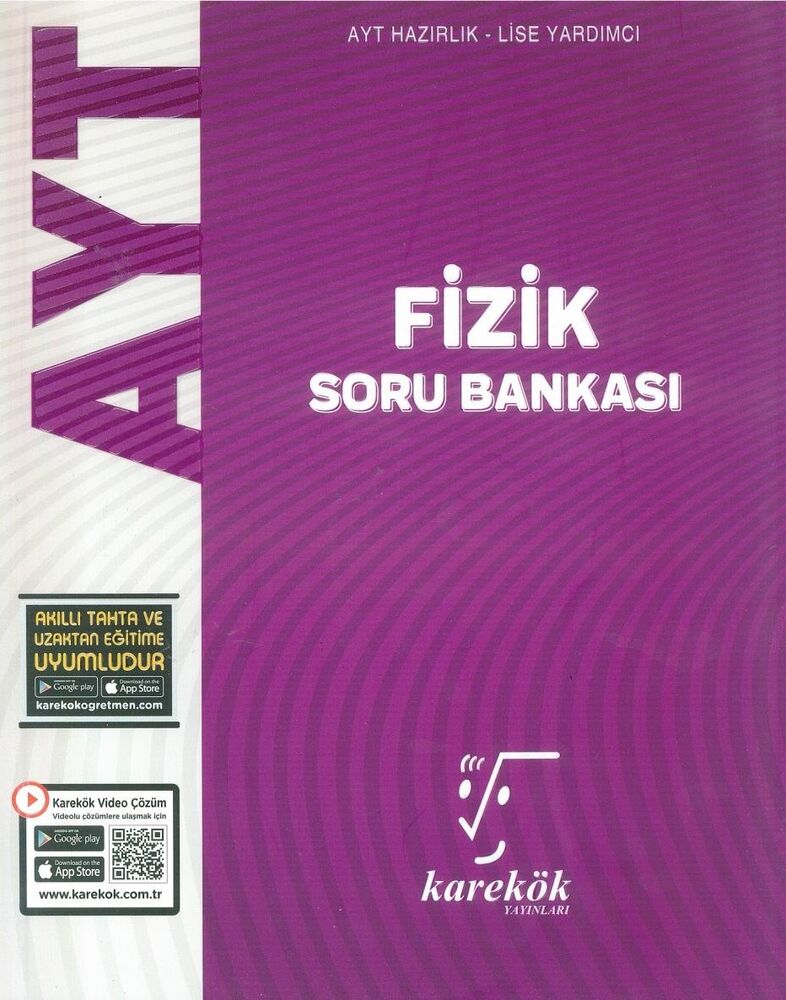 AYT Fizik Soru Bankası Karekök Yayınları